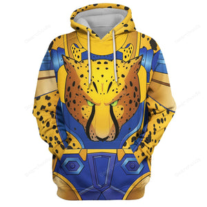 Transformers  Cheetor - For Men And Women - Costume Cosplay Hoodie Sweatshirt Sweatpants