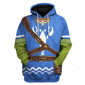 Hero's Clothes - Wind Waker Attire Hoodie Sweatshirt Sweatpants ZDHS39