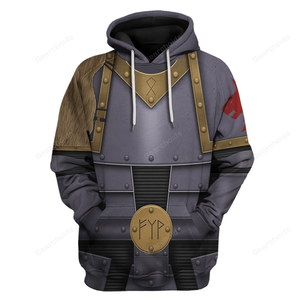 Pre-Heresy Space Wolf Legion in Mark II Crusade - Costume Cosplay Hoodie Sweatshirt Sweatpants WHHS152