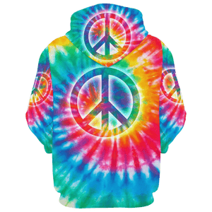 Hippie Old Hippies Never Die They Just Go To Pot - Hoodie