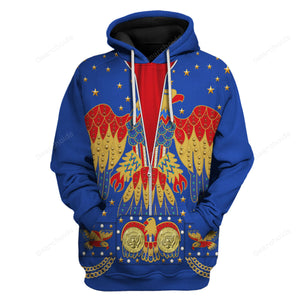 Elvis EAGLE Blue - Costume Cosplay Hoodie Sweatshirt Sweatpants ELHS24