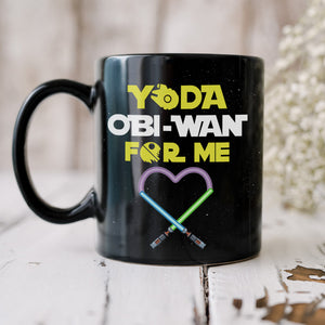 Star War Yoda Want It For Me - Personalized Ceramic Mug - Gift For Couple, Husband Wife, Anniversary, Engagement, Wedding, Marriage Gift - CL19 NA94