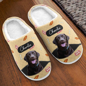 Custom Cute Pet Photo - Personalized Slippers - Gift For Dog Lovers, Cat Lovers, Pet Owners NA94