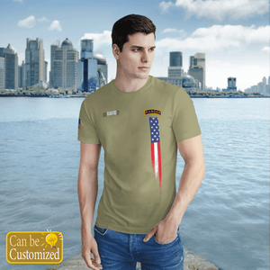 Personalized Veterans Military Rangers T-Shirt