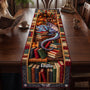 Fantasy Dragon Library Decor, Custom Name Gift For Book Lover - Personalized Quilt Table Runner LA02