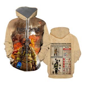 Firefighter Knowledge All Over Print Hoodie For Men & Women