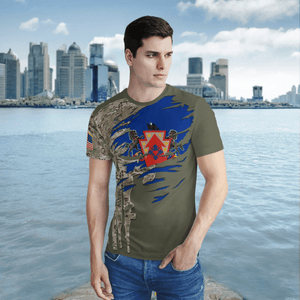 Veterans 213th Regional Support Group (United States) 3D T-Shirt