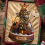 HaPo Wizard And Witch Custom Name Christmas Keepsake - Personalized Acrylic Ornament | GR37 LA02