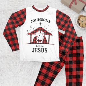 We Are Jesus Team - Personalized Pajama - Gift For Pet Family Members, Friends - NA94