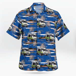 Metropolitan Police Service Public Order Vehicle Hawaiian Shirt