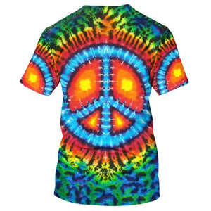 Hippie Cell And Bone Colorful - T-Shirt