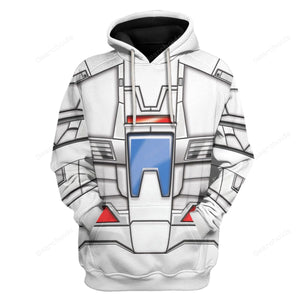 Transformers Skyfire  Robot - Costume Cosplay Hoodie Sweatshirt Sweatpants