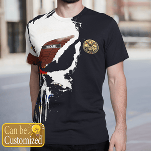 Personalized Veteran San Francisco Fire Department Fire Engine T-Shirt