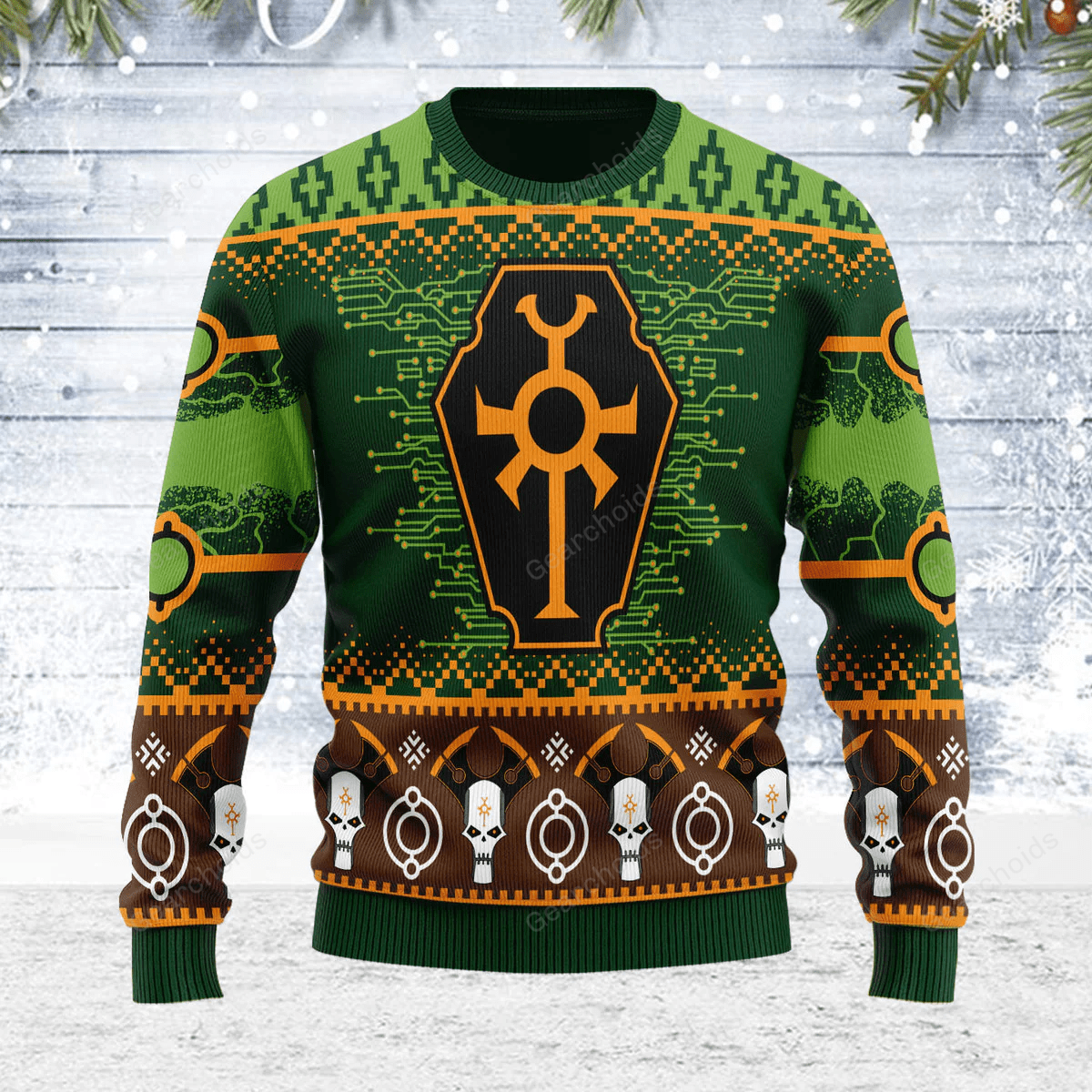Warhammer Necron Iconic - Ugly Christmas Sweater