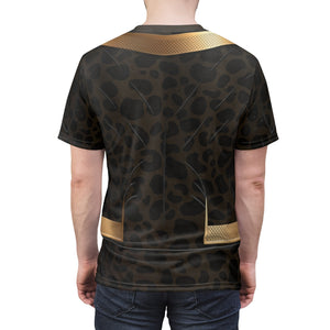 Erik Killmonger Jaguar Black Panther Costume - 3D Tshirt