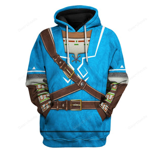 Link Attire Champion's Tunic Hoodie Sweatshirt Sweatpants ZDHS02