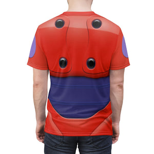 Baymax Red Armor Disney Big Hero 6 Costume T-Shirt