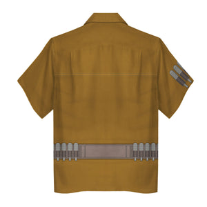 Star Wars Rose Tico Costume Hawaiian Shirt For Men And Women