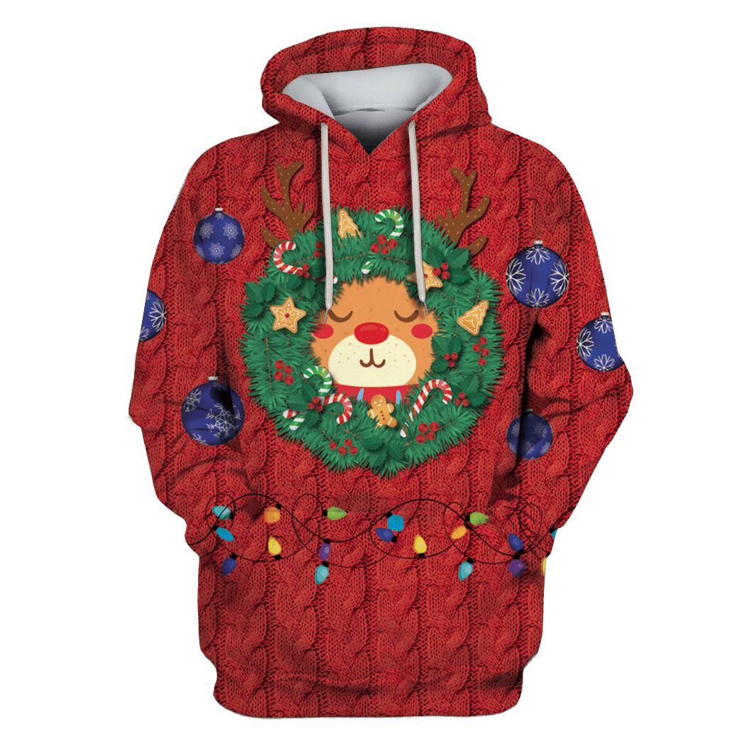 On Reindeer Christmas Day Hoodie For Men & Women