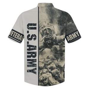 Us Army Veteran In War Hawaiian Shirt