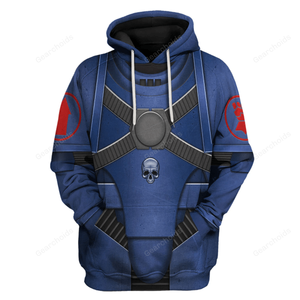 Crimson Fists Mark IV Maximus Power Armor - Costume Cosplay Hoodie Sweatshirt Sweatpants WHHS179