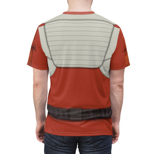 Poe Dameron Star Wars Costume T-shirt For Men