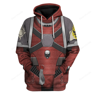 Horus Heresy-era Word Bearers Colour Scheme - Costume Cosplay Hoodie Sweatshirt Sweatpants WHHS18