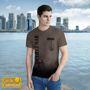 Personalized Veterans Oilfield Man 3D T-Shirt