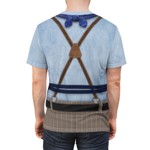 Cadaver Dans Horseshoe Apron Haunted Mansion Costume T-Shirt