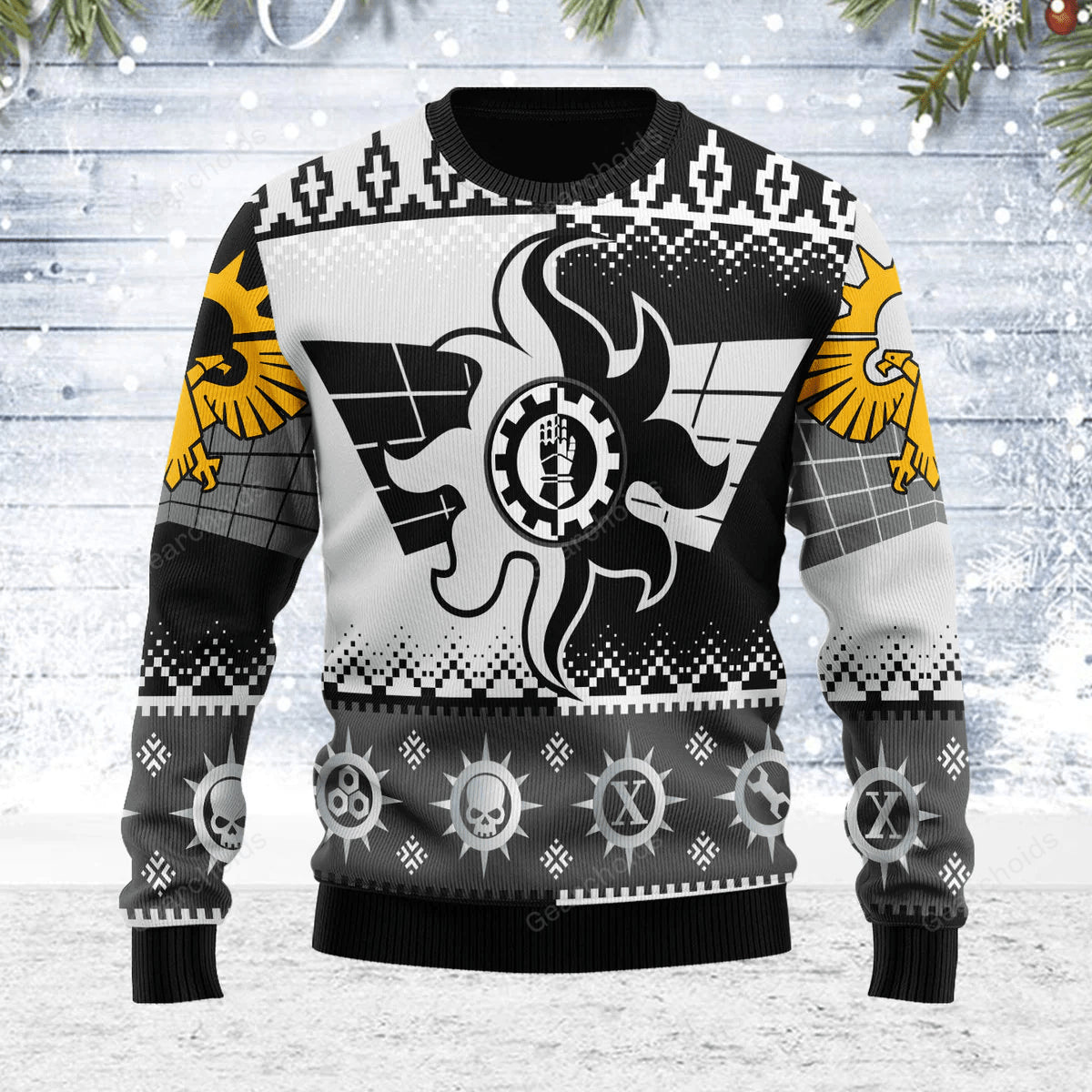 Warhammer Iron Hands Iconic - Ugly Christmas Sweater