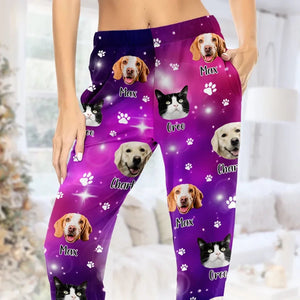 Custom Photo Pets Are Good For The Soul - Personalized Pajama Pants - Gift For Pet Lovers - NA94