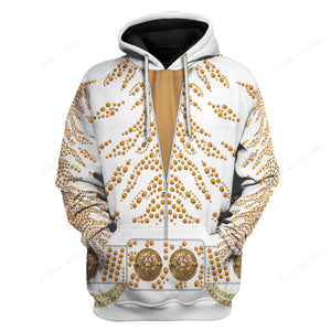 Elvis Topaz Stone - Costume Cosplay Hoodie Sweatshirt Sweatpants