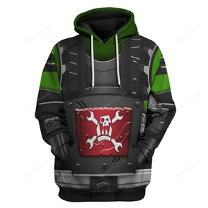 Warhammer Ork Big Mek Mega Action - Costume Cosplay Hoodie Sweatshirt Sweatpants