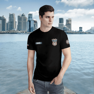 Personalized US Navy Veteran 3D T-shirt