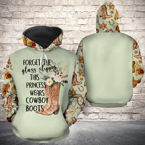 This Princess Wear Cowboy Boots Hoodie For Men And Women