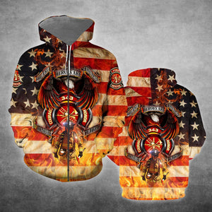 Firefighter The True Heroes Are The One All Over Print Hoodie For Men & Women