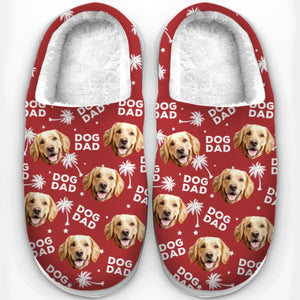 Custom Photo Every Wag Is A Little Burst Of Joy In My Day - Personalized Slippers - Christmas Gift For Dog Lovers - NA94