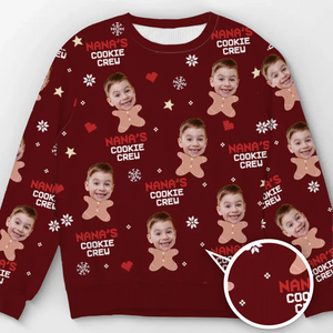 Custom Photo Memories Are Made When We All Get Together - Personalized Ugly Sweater - Christmas Gift For Mom, Grandma - NA94