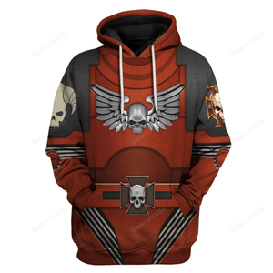 Indomitus Pattern Tactical Dreadnought Armour - Costume Cosplay Hoodie Sweatshirt Sweatpants WHHS131