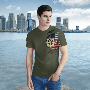 Veterans Army Military Intelligence Branch Insignia 3D T-Shirt