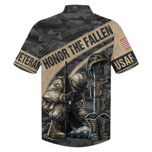 Air Force Honor The Fallen Hawaiian Shirt