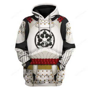 Star Wars Trooper Samurai Costume Hoodie Sweatshirt Sweatpants SWHS37