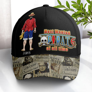 Most Wanted Of All Time One Piece - Personalized Classic Cap - Gift For Dad, Fathers Day - CL11 NA94