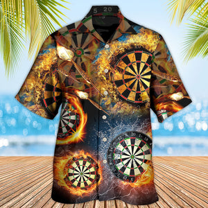 Darts Fire Crazy - Hawaiian Shirt For Men