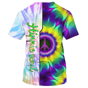 Hippie Soul Peace Sunflowers - T-Shirt