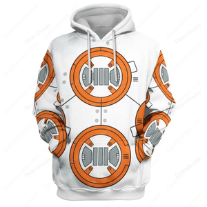 Star Wars BB 8 Robot Costume Hoodie Sweatshirt Sweatpants Tshirt Hawaiian shirt SWHS16