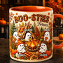 Boo Sties Forever Fall Camping Gift For Besties - Personalized Accent Mug HN02