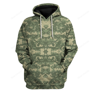 US ACU Or Universal Camouflage Pattern (UCP) CAMO Hoodie Sweatshirt Sweatpants