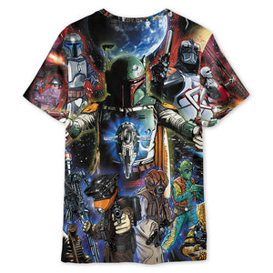 Star Wars The Bounty Hunters - 3D T-shirt