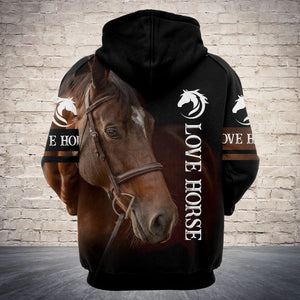 Strong Horse Hoodie For Men And Women